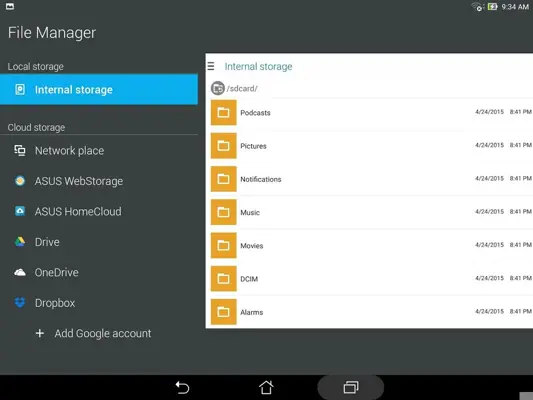 ASUS File Manager android App screenshot 3